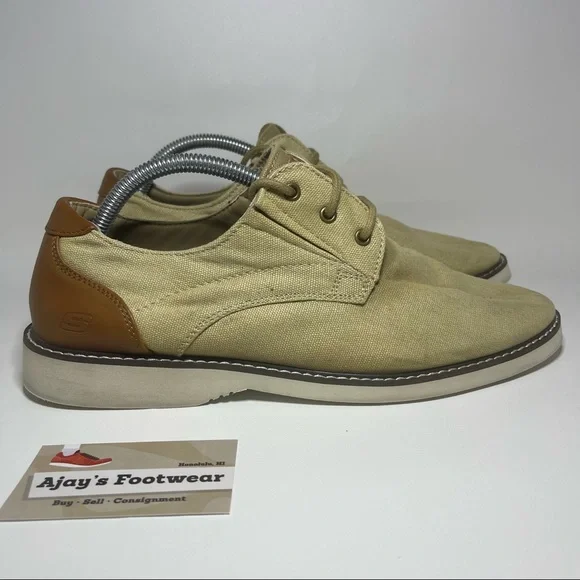 Skechers Shoes Skechers Parton Wilcon Mens Tan Oxfords Lace
